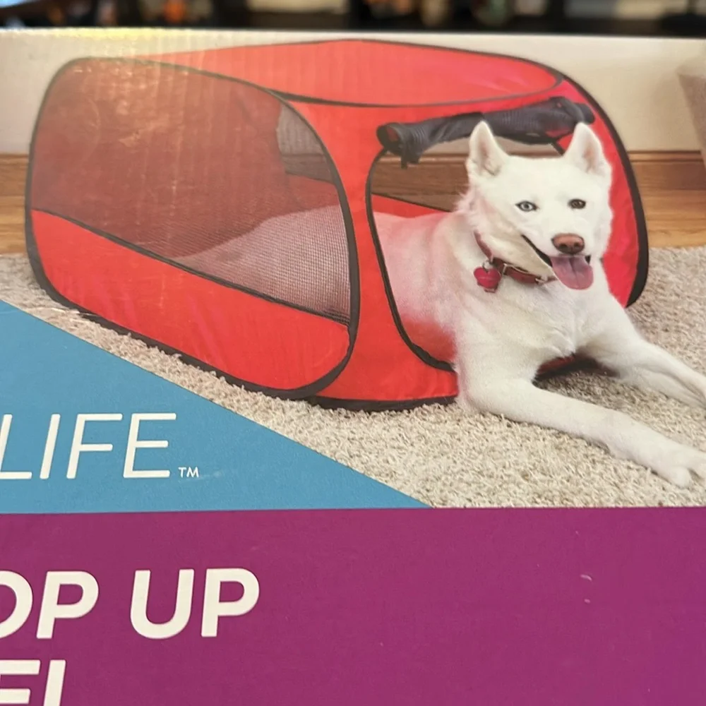 Vibrant Life Medium Pop Up Dog Kennel